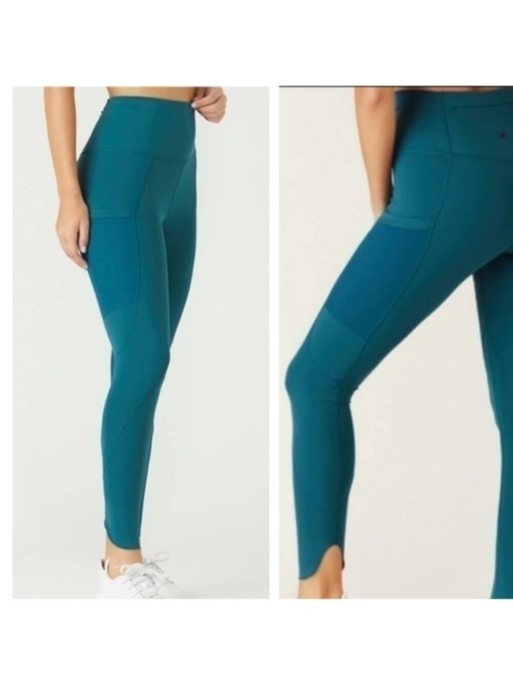 Glyder Flash High Waisted Workout Leggings Size XS in Dark Teal